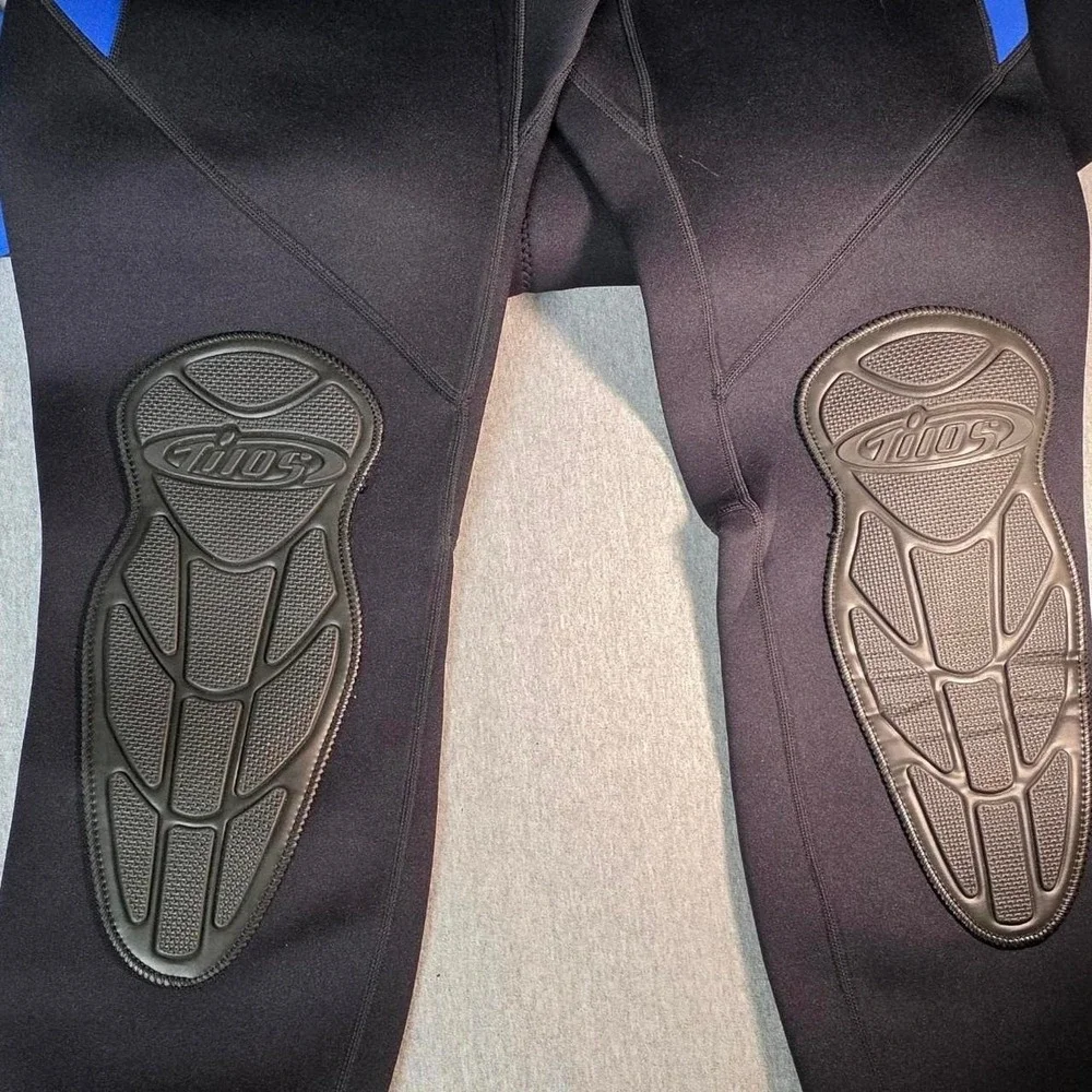 Tilos Mens Wetsuit J3125 BU Black Blue Scuba Diving Snorkeling Surfing 2XL